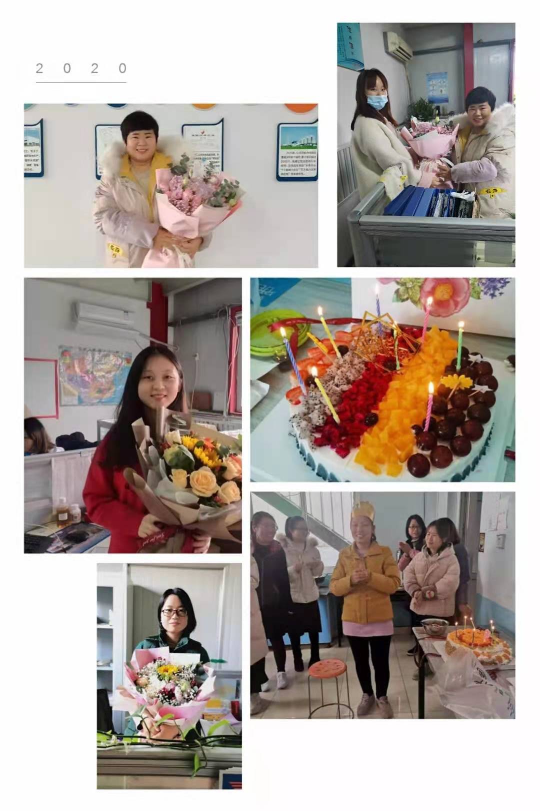 魯東環(huán)保員工生日會(huì)，企業(yè)與員工共成長